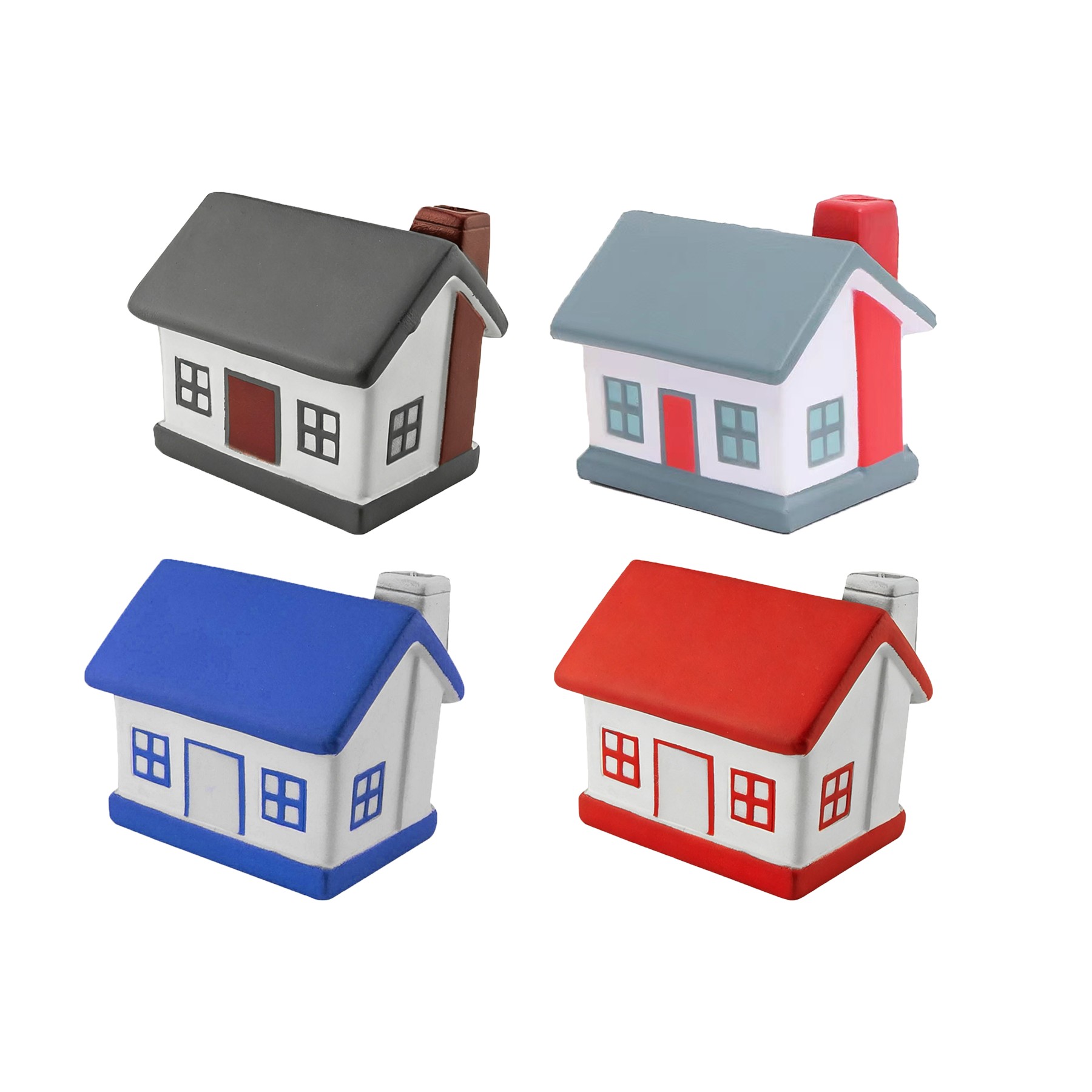House Shape PU Foam Stress Reliever For Real Estate Kits - Image 3