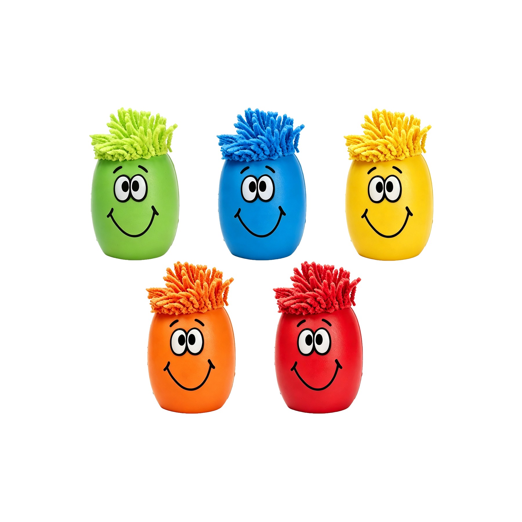 Smiling Face PU Foam Stress Reliever For Office Desks - Image 3