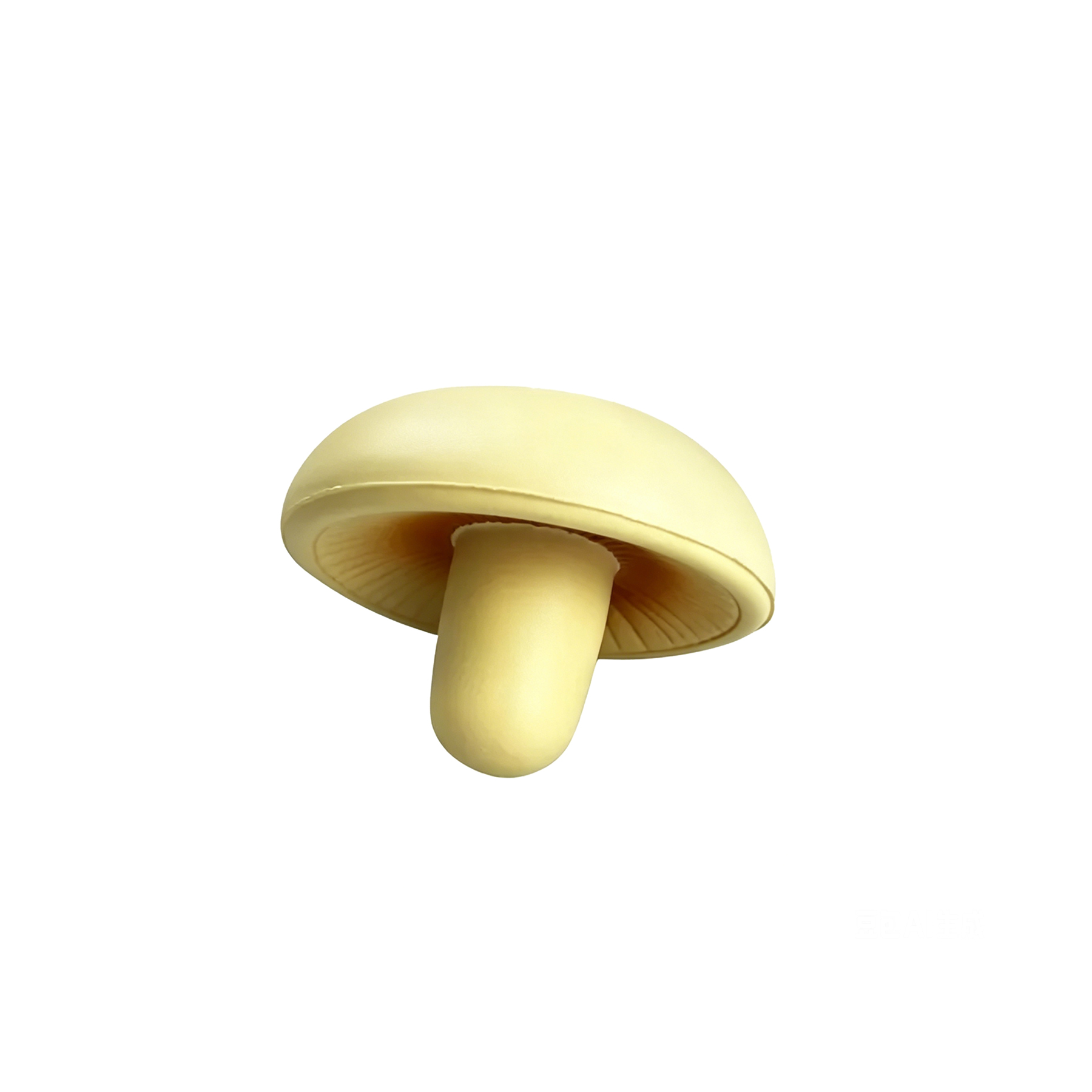 Button Mushroom PU Foam Stress Reliever For Food Events - Image 3