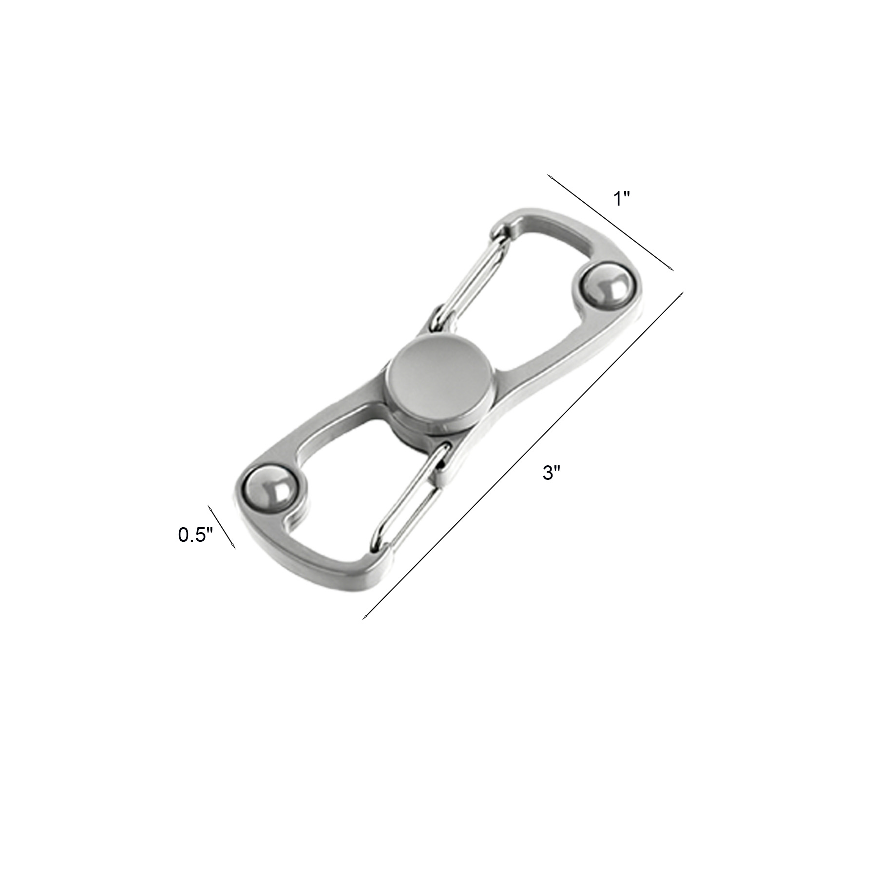 Carabiner Fidget Spinner For Focus And Daily Carry - Image 3
