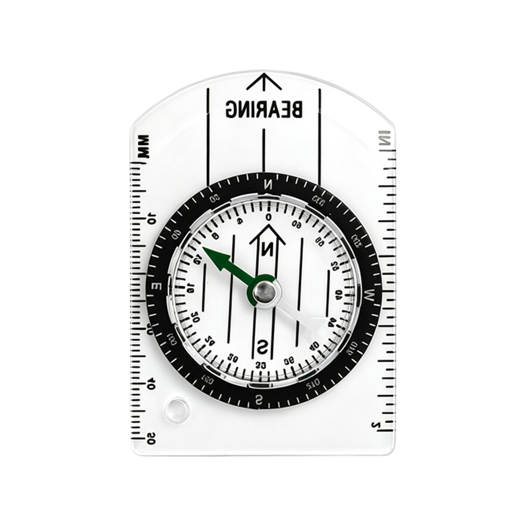 Mini Waterproof Acrylic Survival Compass For Hiking - Image 3