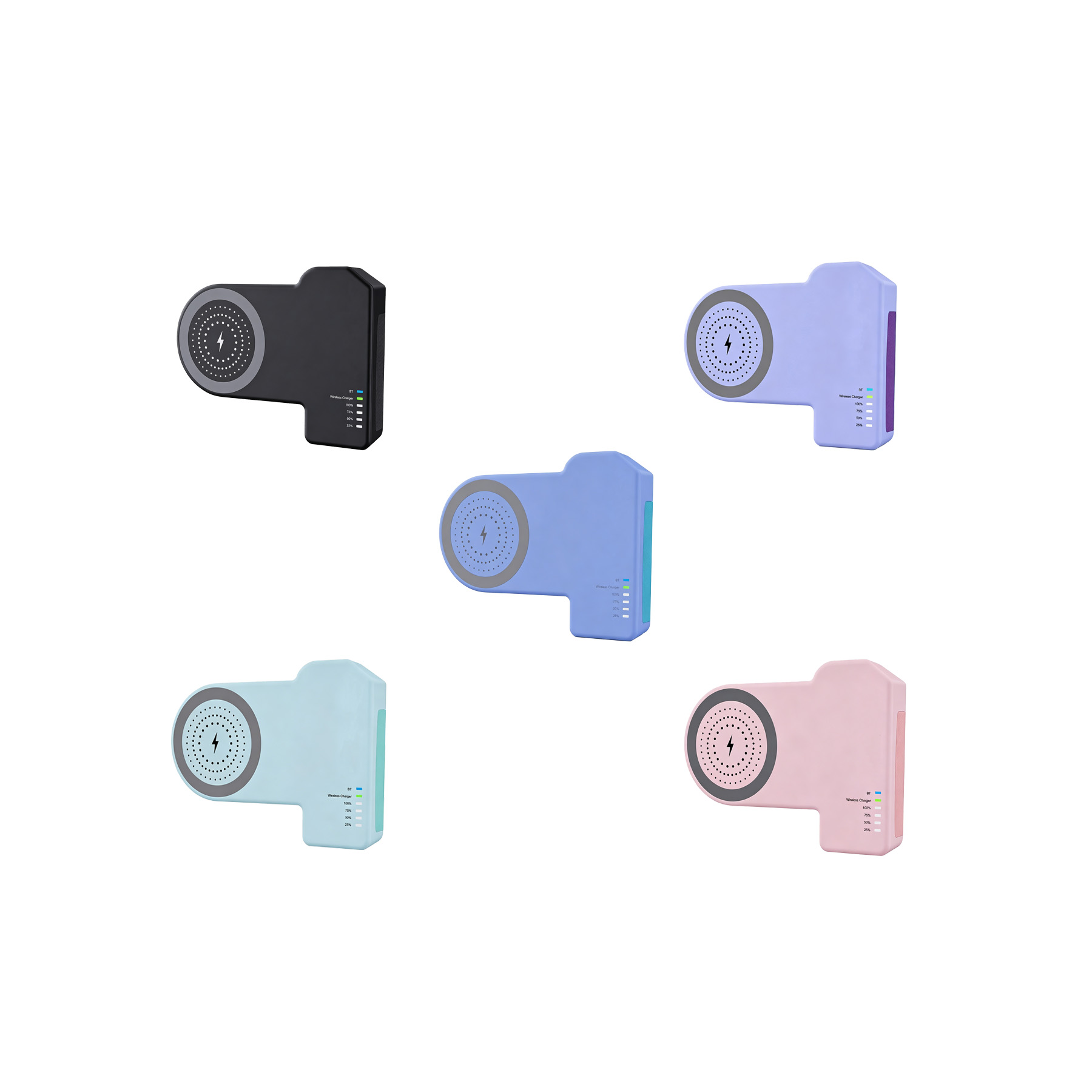 Wireless Charging Phone Stand With Bluetooth Shutter - Image 3