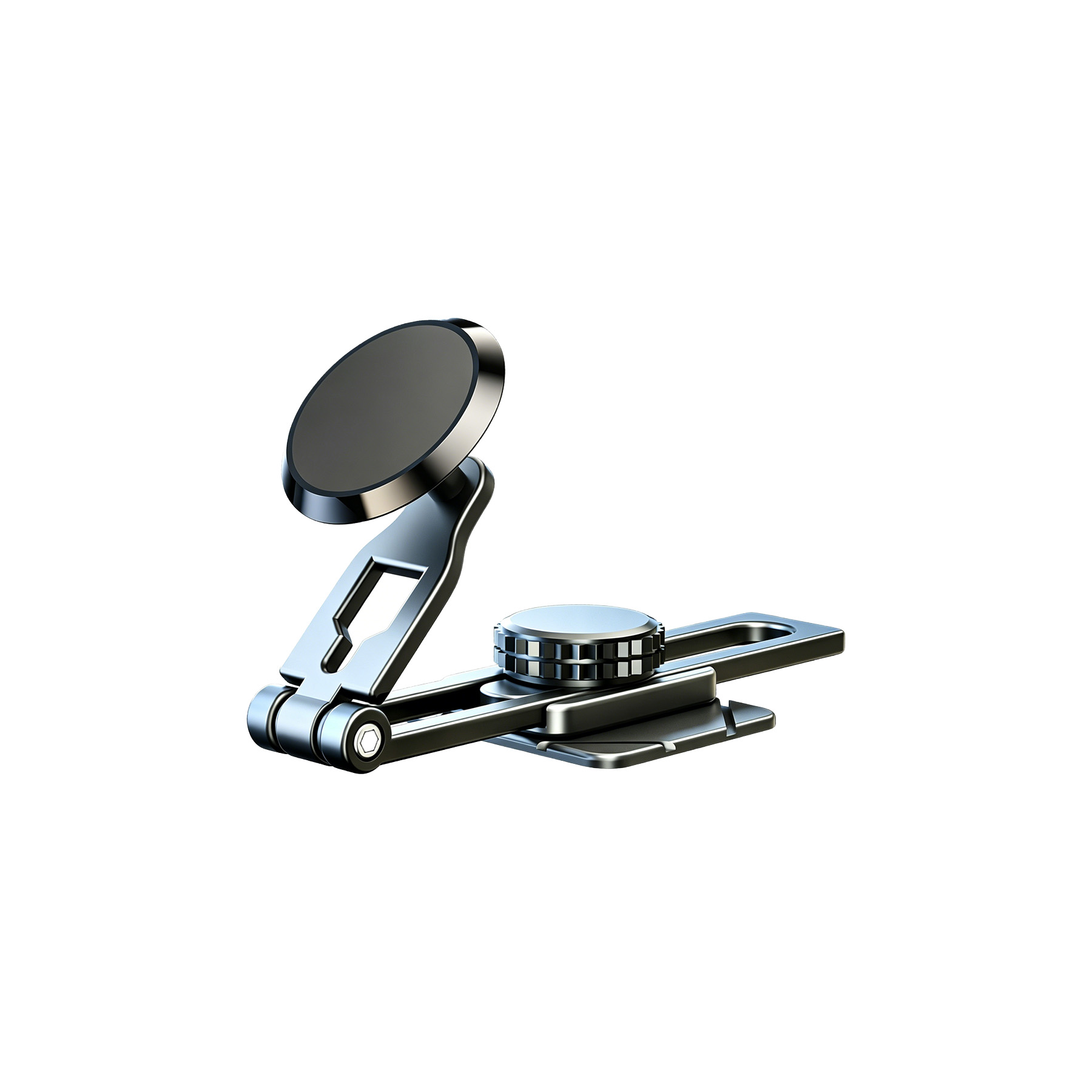 Magnetic Car Phone Mount With Telescoping Alloy Arm - Image 3