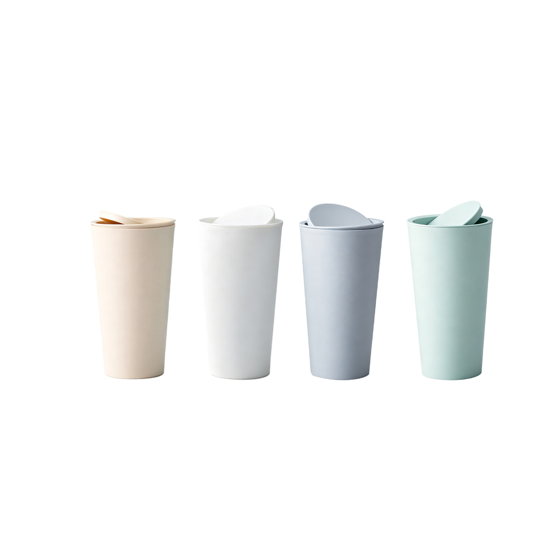 Mini Car Trash Can With Removable Lid For Auto Storage - Image 3