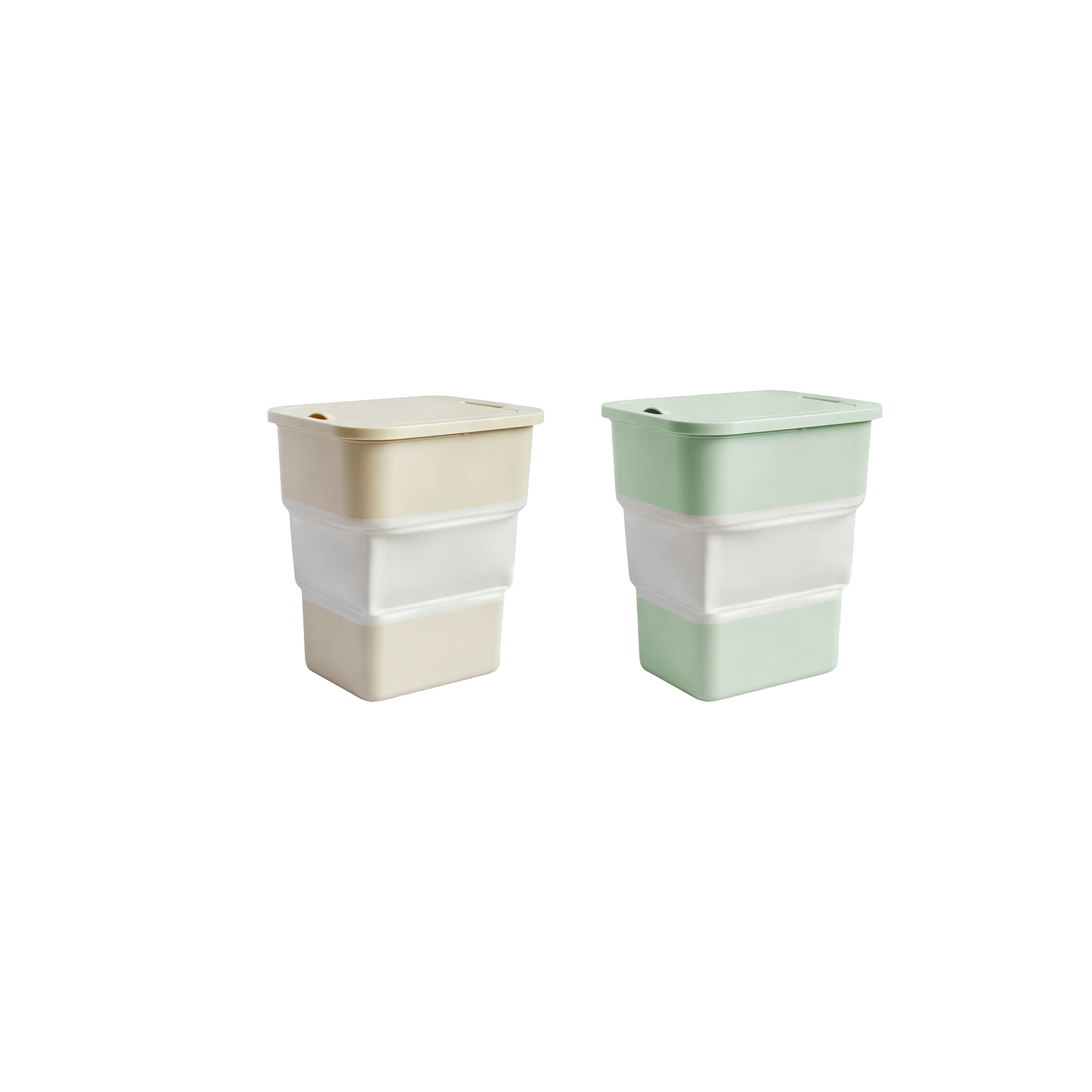 Folding Car Trash Can For Compact Auto Organization - Image 3