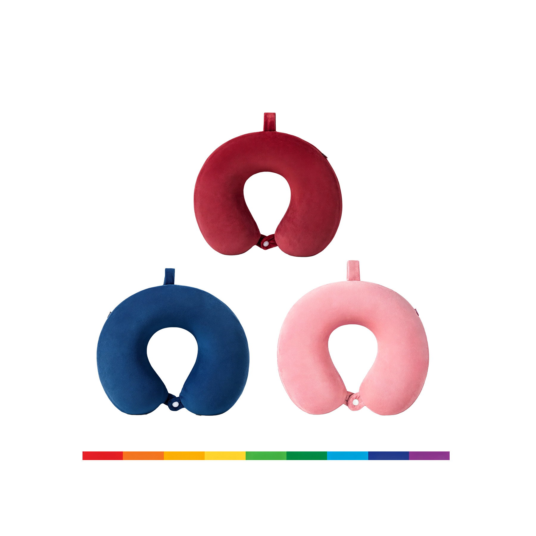 Memory Foam Travel Neck Pillow For Flights And Road Trips - Image 3