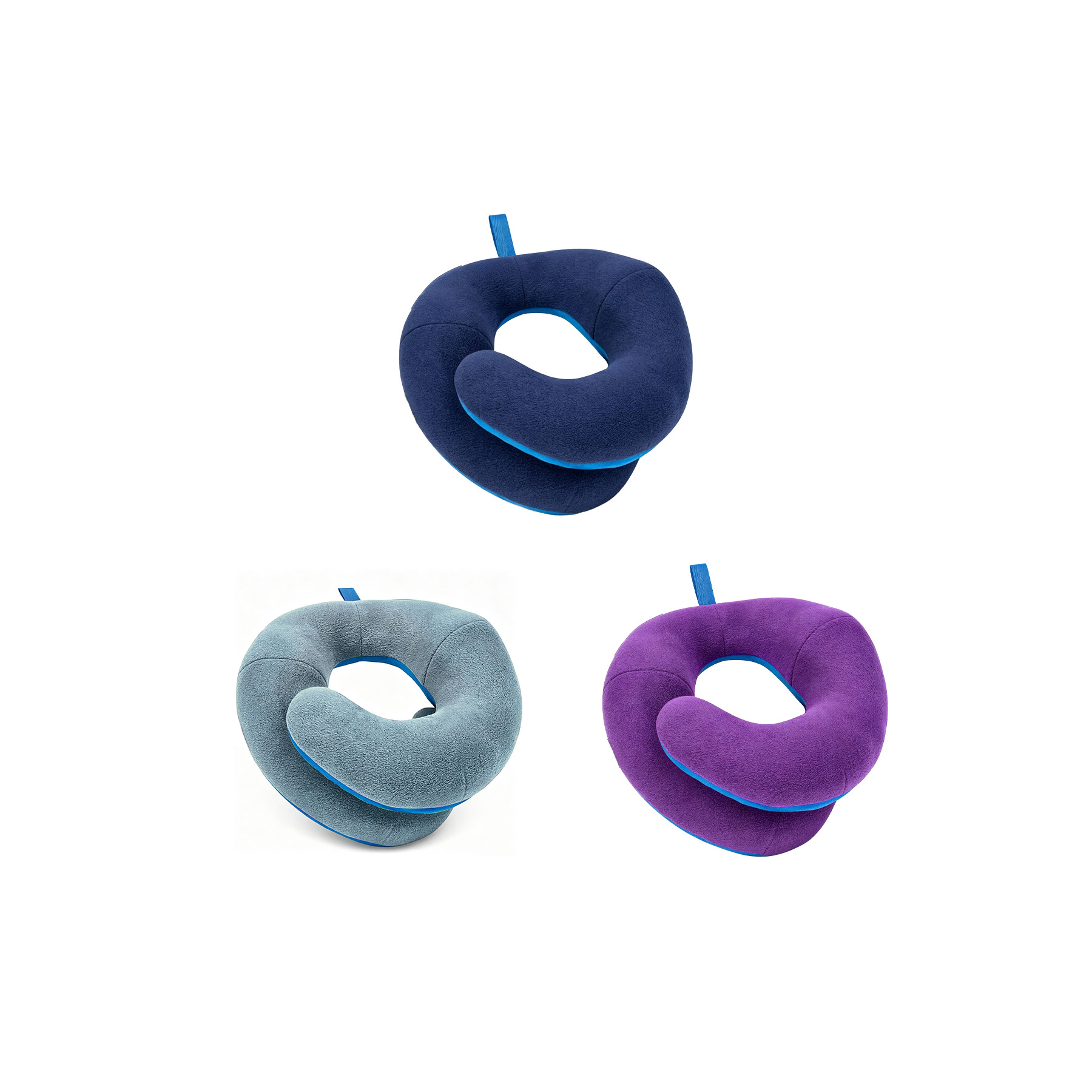 Adjustable Travel Neck Pillow For Airplane Comfort - Image 3