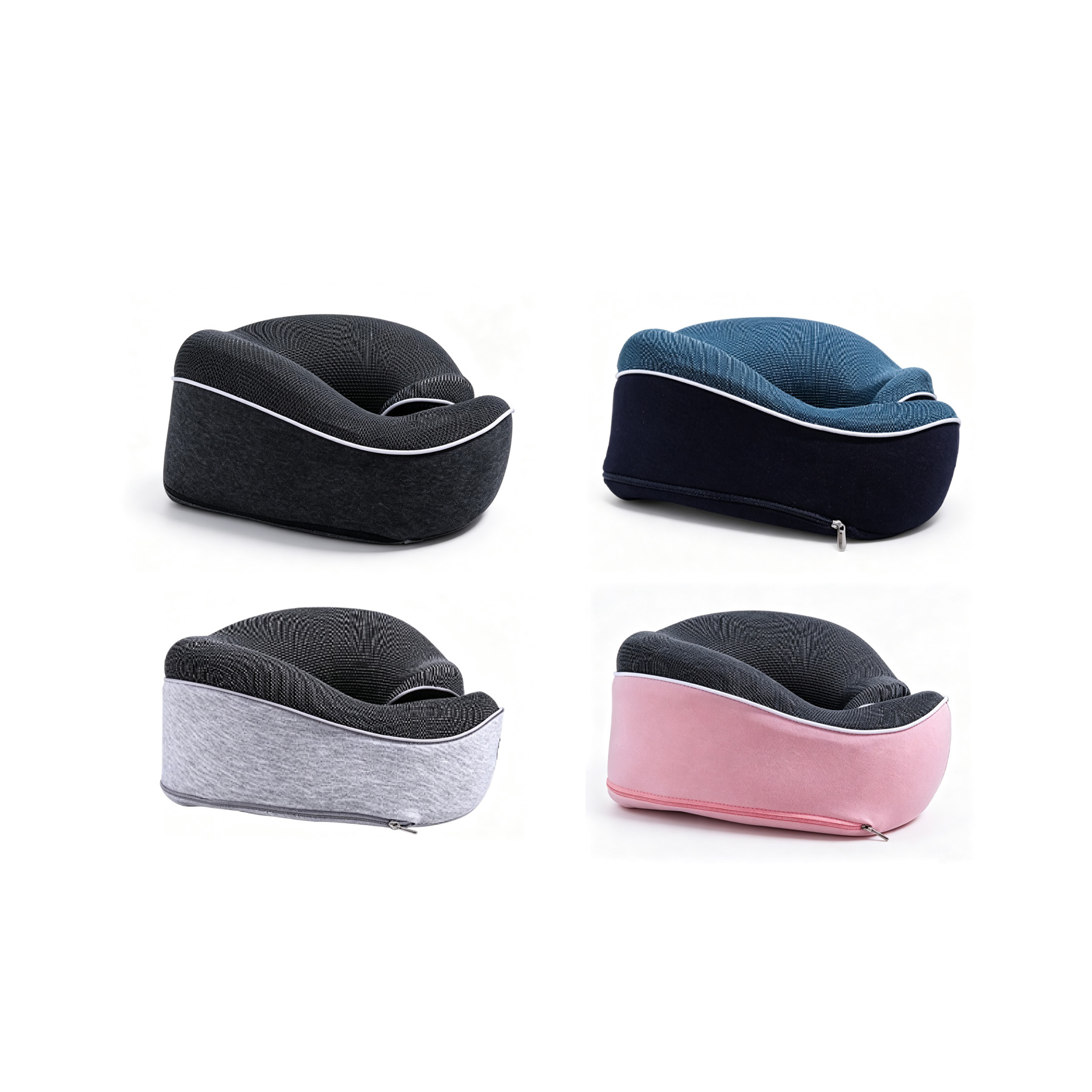 Memory Foam Chin Support Travel Pillow For Flights - Image 3