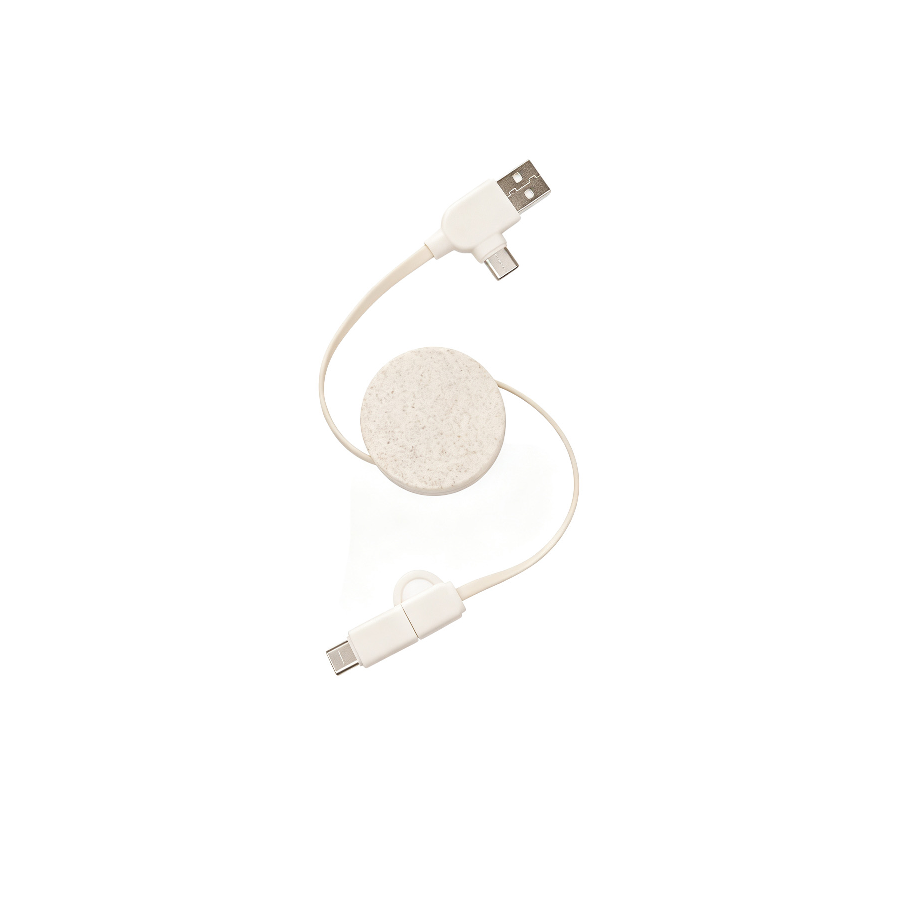 Eco Retractable Six In One Charging Cable For Travel - Image 3