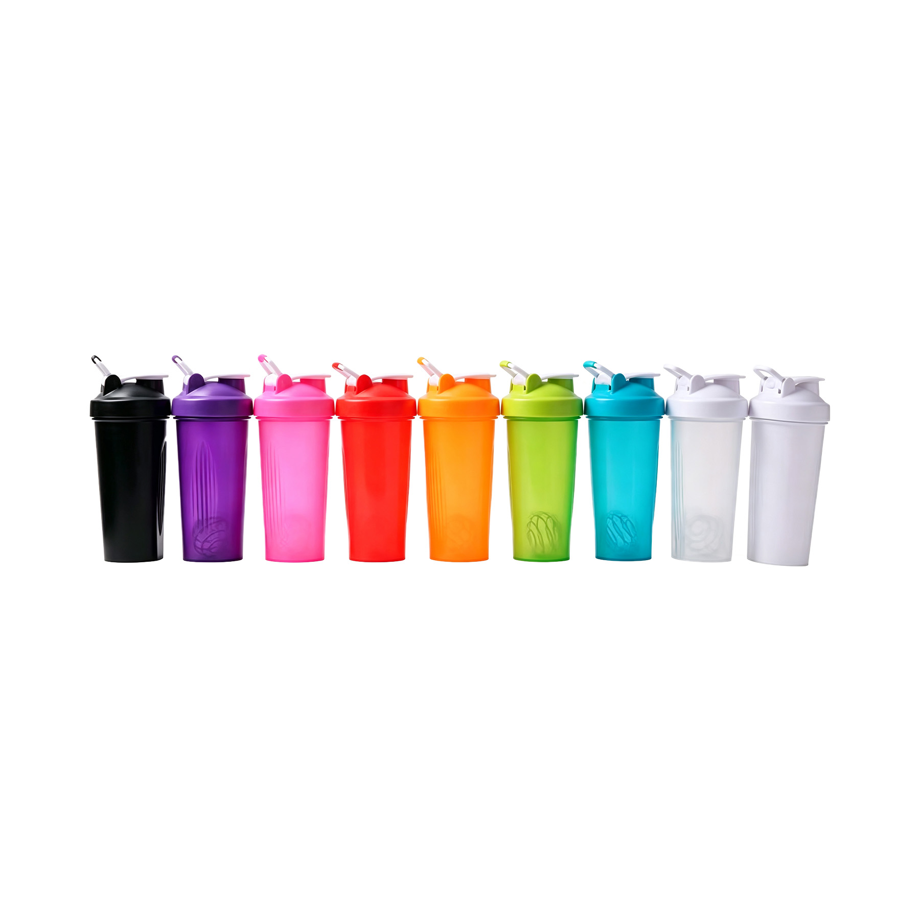 20 Oz Protein Shaker Bottle With Wide Mouth Mixer Cup - Image 3