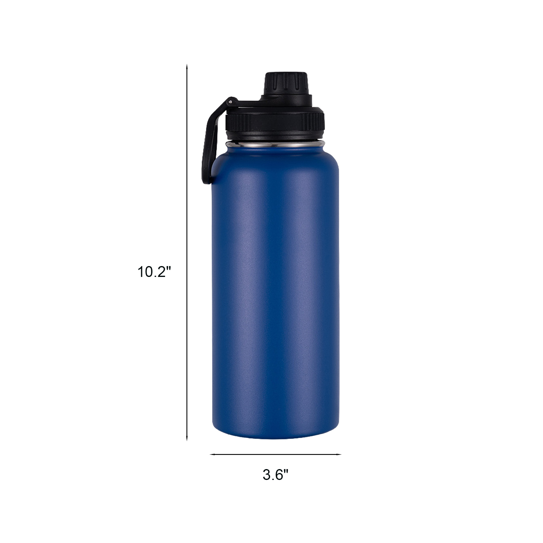 32 Oz Wide Mouth Insulated Stainless Water Bottle Flask - Image 3
