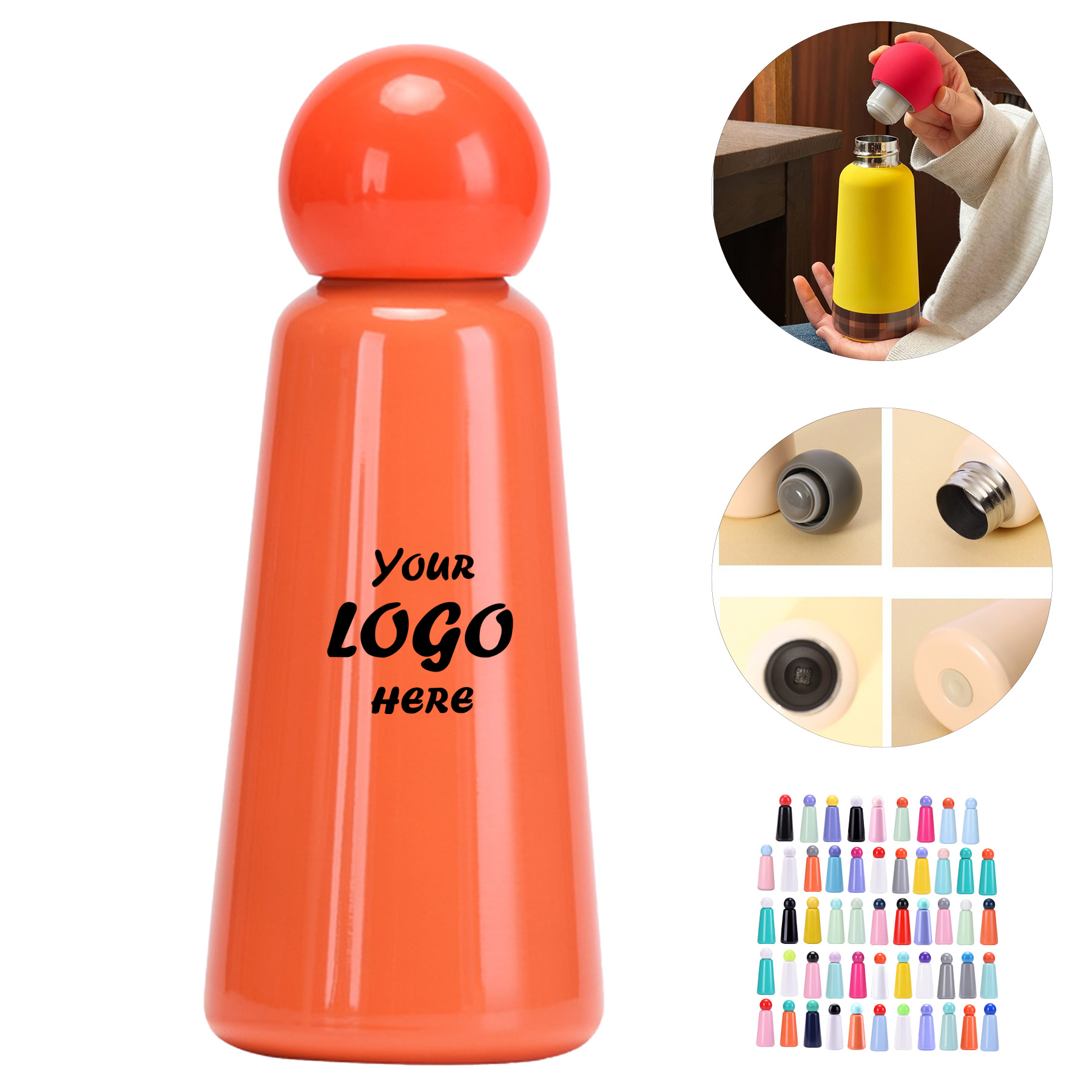 304 Stainless Steel Double Wall Vacuum Insulated Bottle