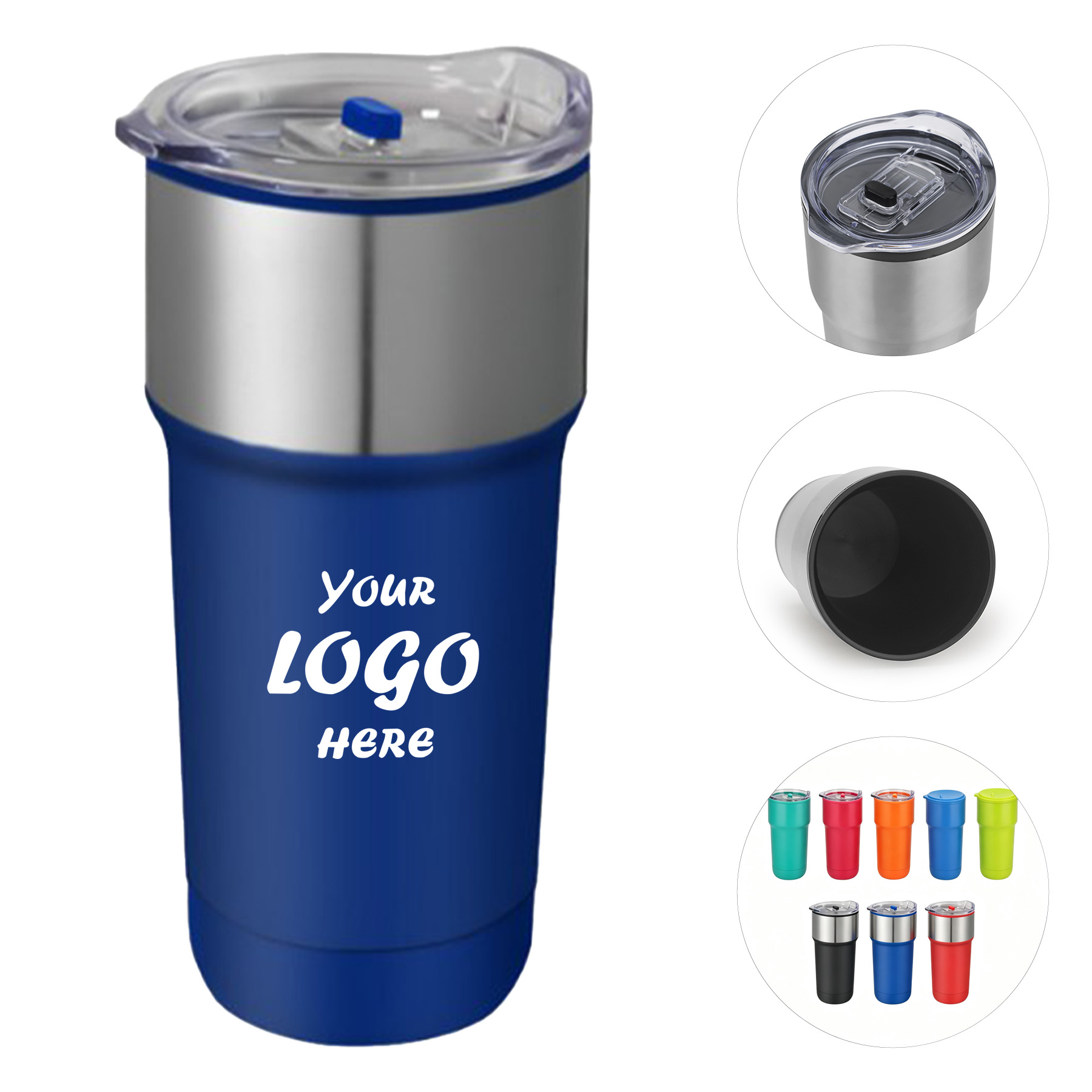 20 Oz 590ML Double Wall Stainless Steel Insulated Tumbler