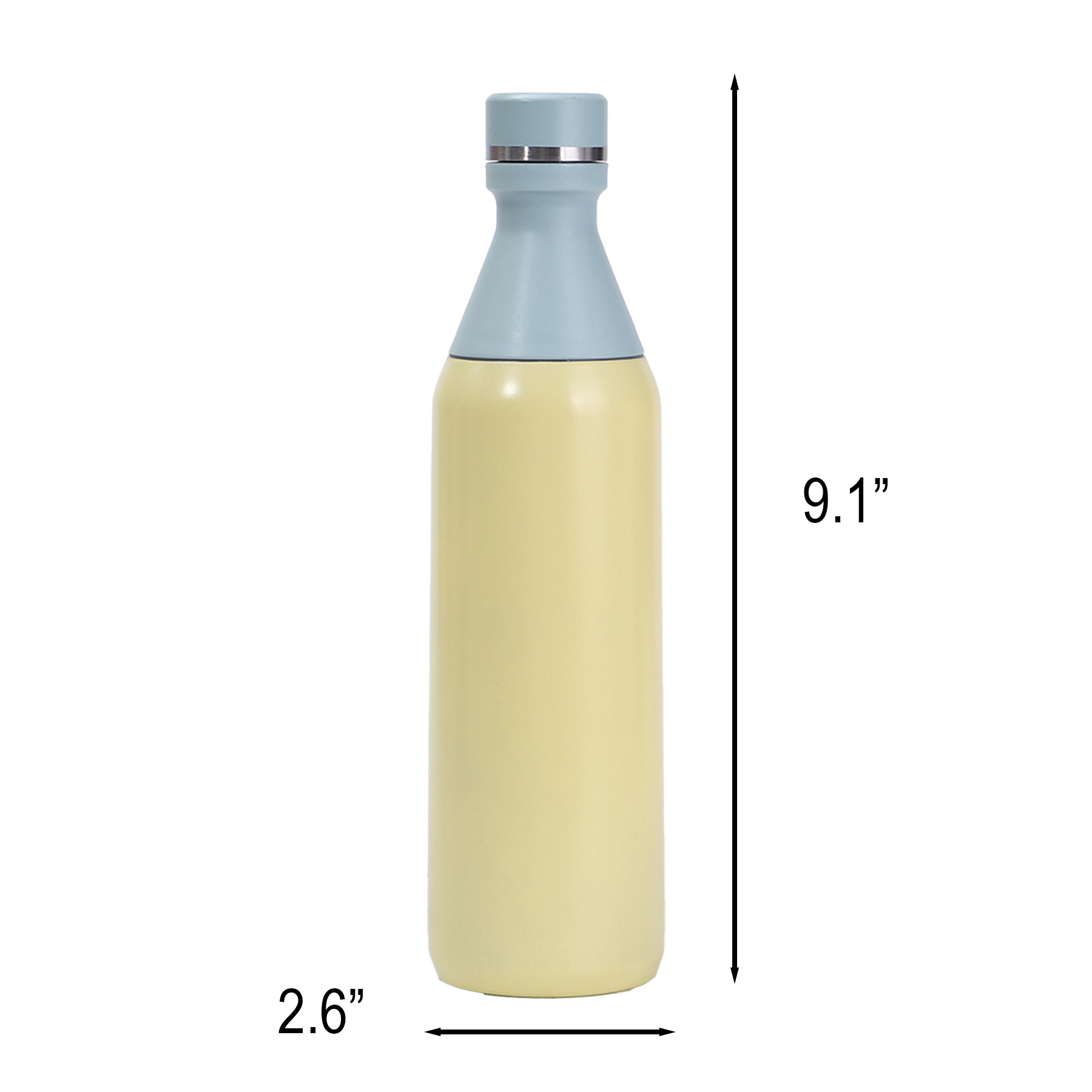 20 Oz Stainless Steel Leakproof Vacuum Bottle - Image 2