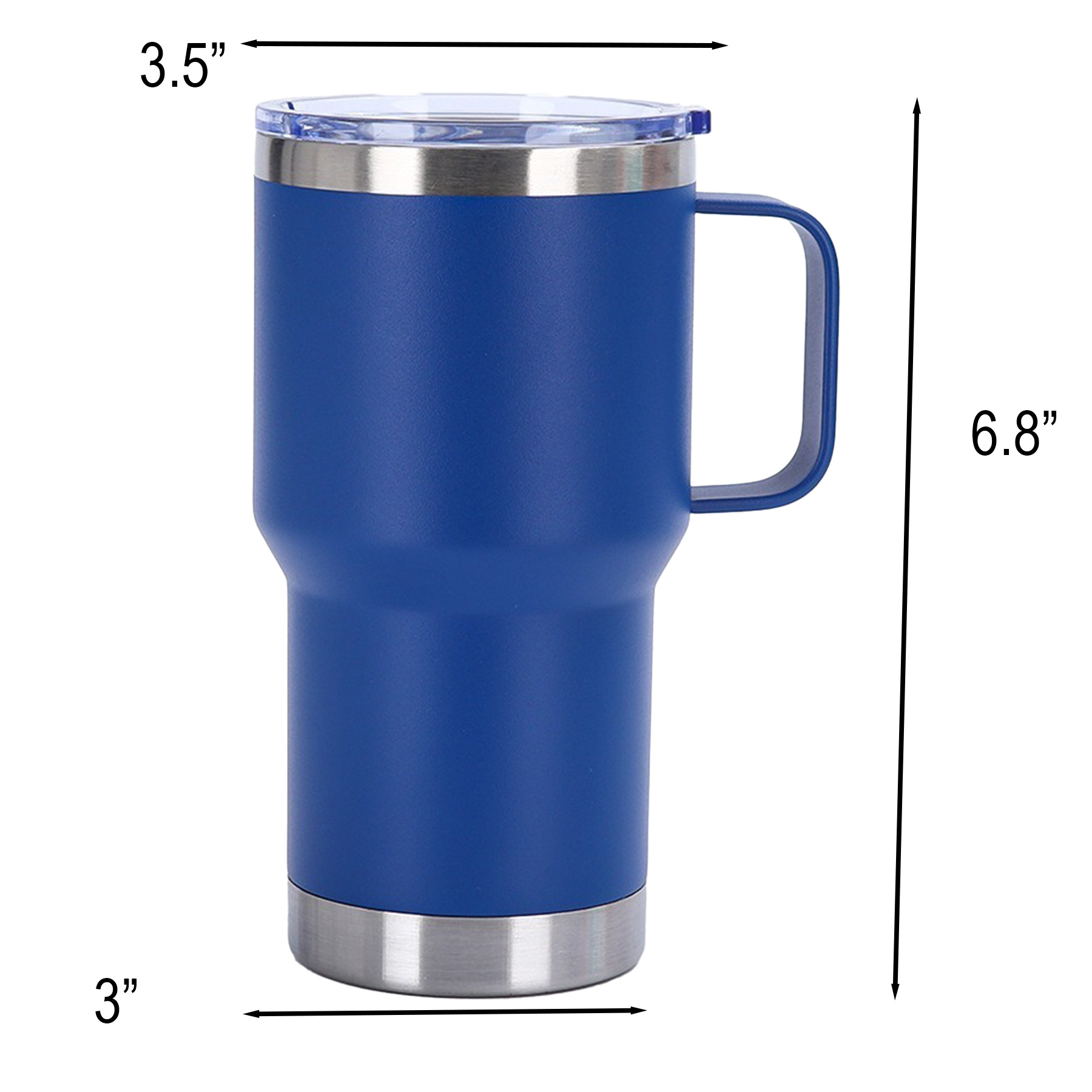 20 Oz Stainless Steel Vacuum Insulated Travel Coffee Mug - Image 2