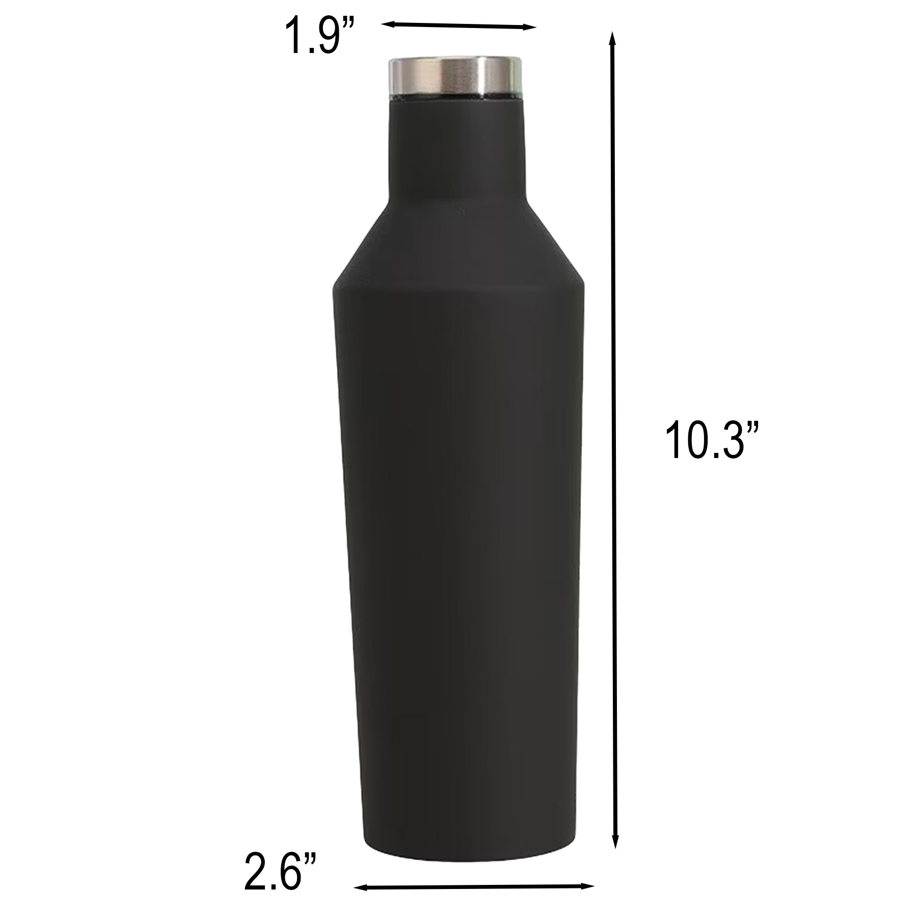 17 Oz Stainless Steel Insulated Canteen Water Bottle - Image 2