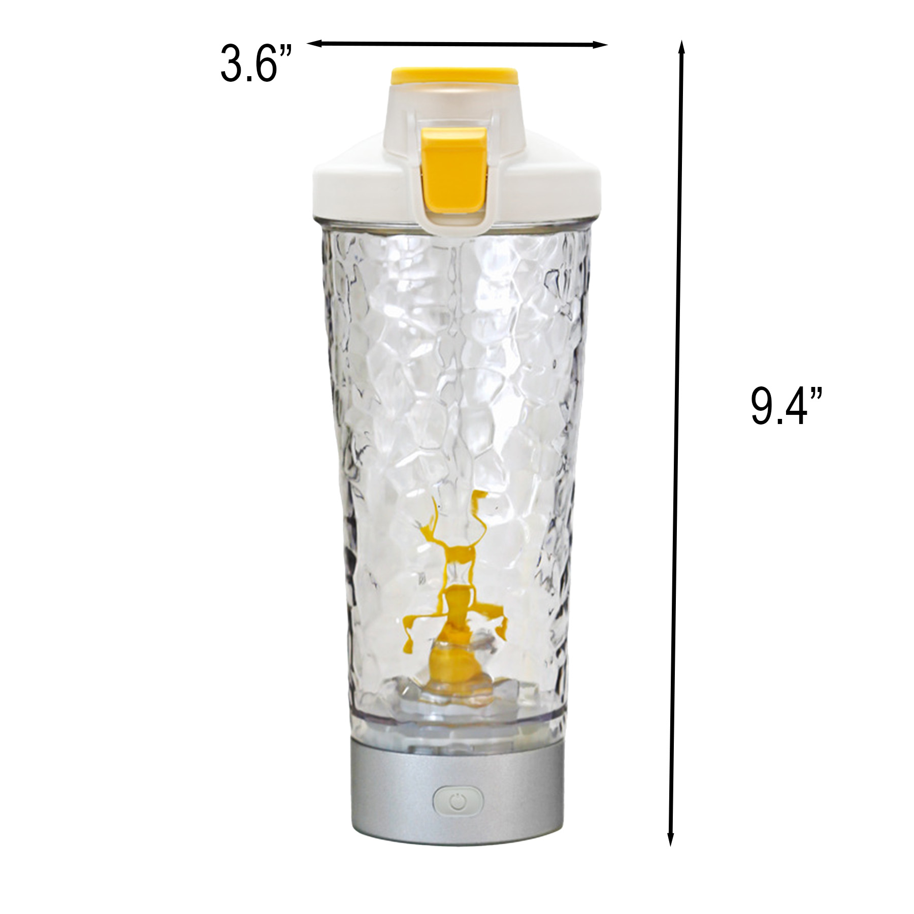 24 Oz Rechargeable Electric Shaker Bottle With Vortex Mixer - Image 2