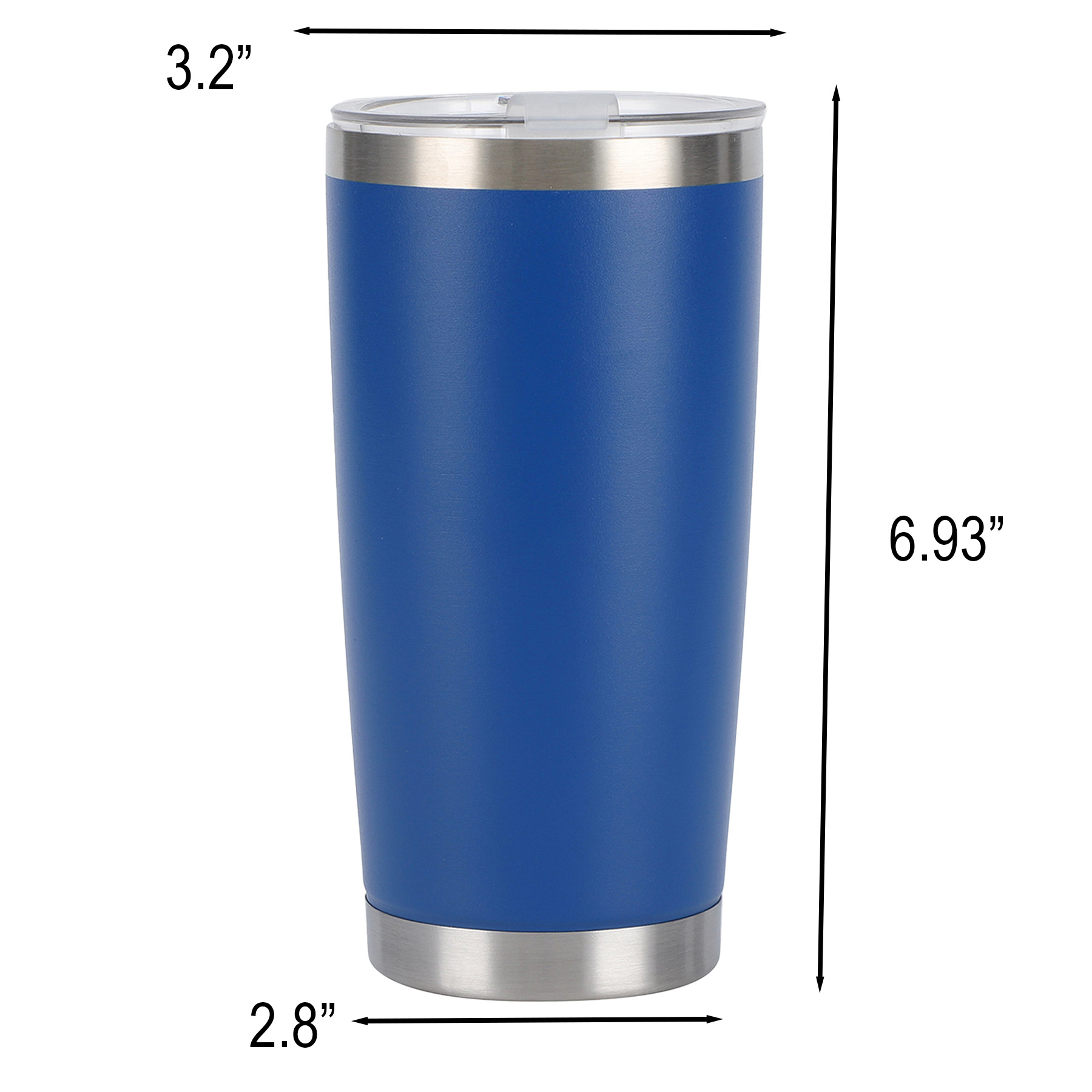 20 Oz Stainless Steel Vacuum Insulated Travel Coffee Mug - Image 2
