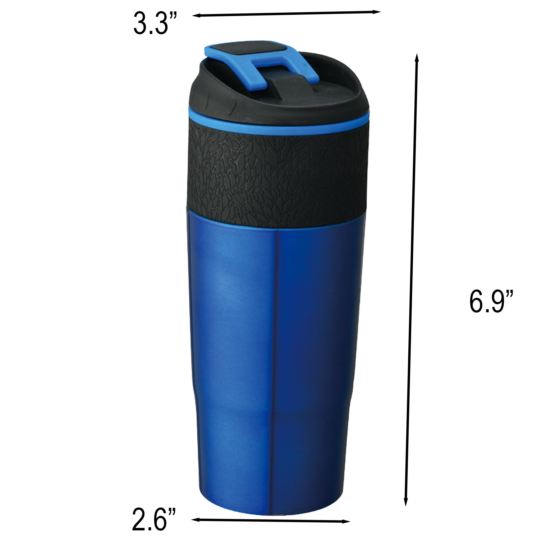 16oz Vacuum Insulated Travel Mug With Non-Slip Base - Image 2