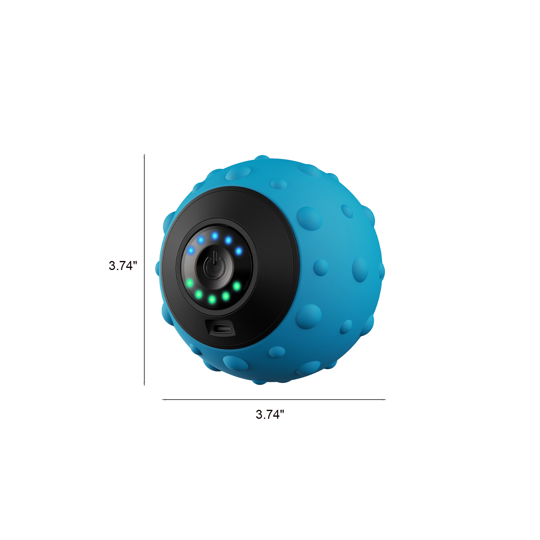 Five Speed Heated Massage Ball For Muscle Recovery - Image 2