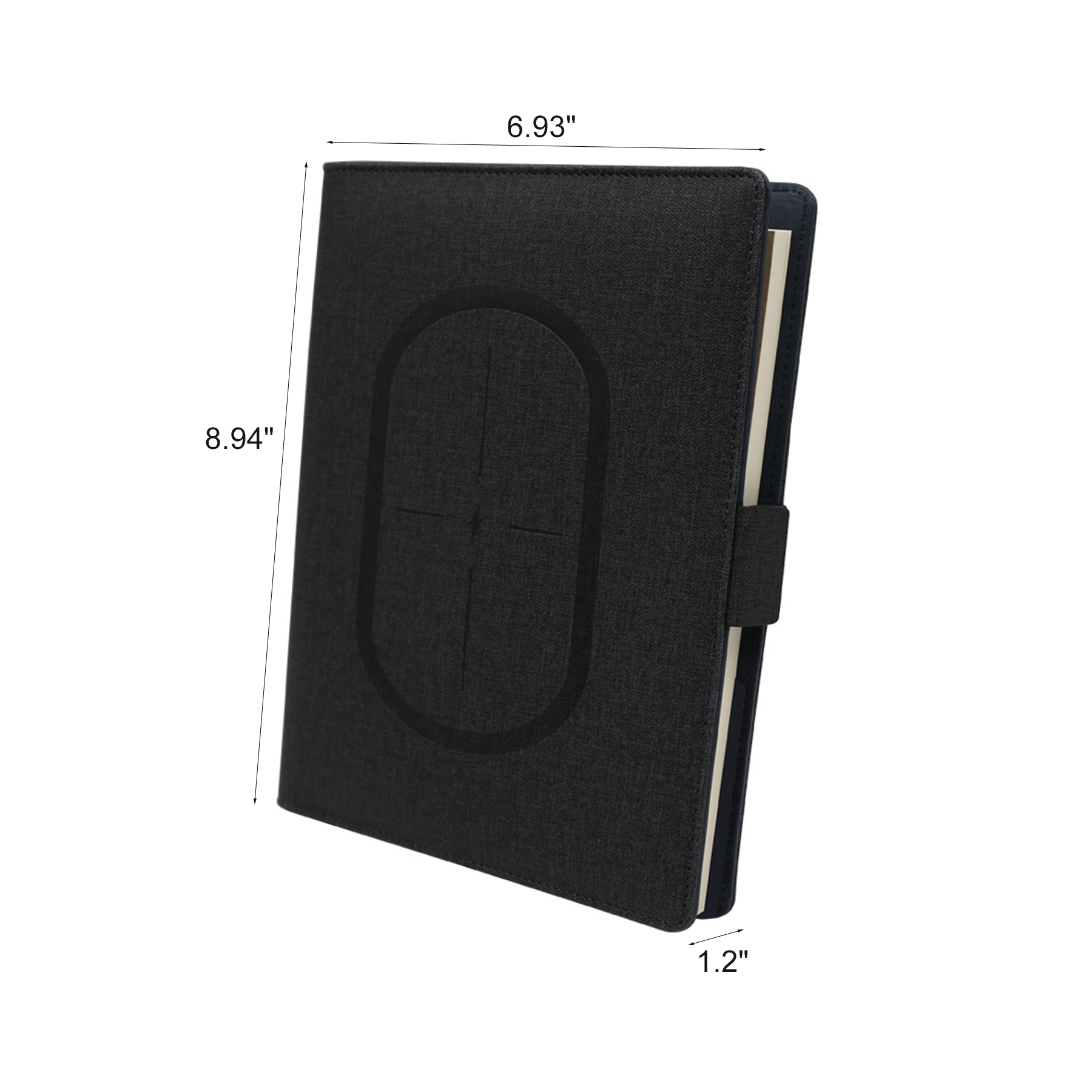 A5 Wireless Charging Portfolio With 8000mAh Power Bank - Image 2