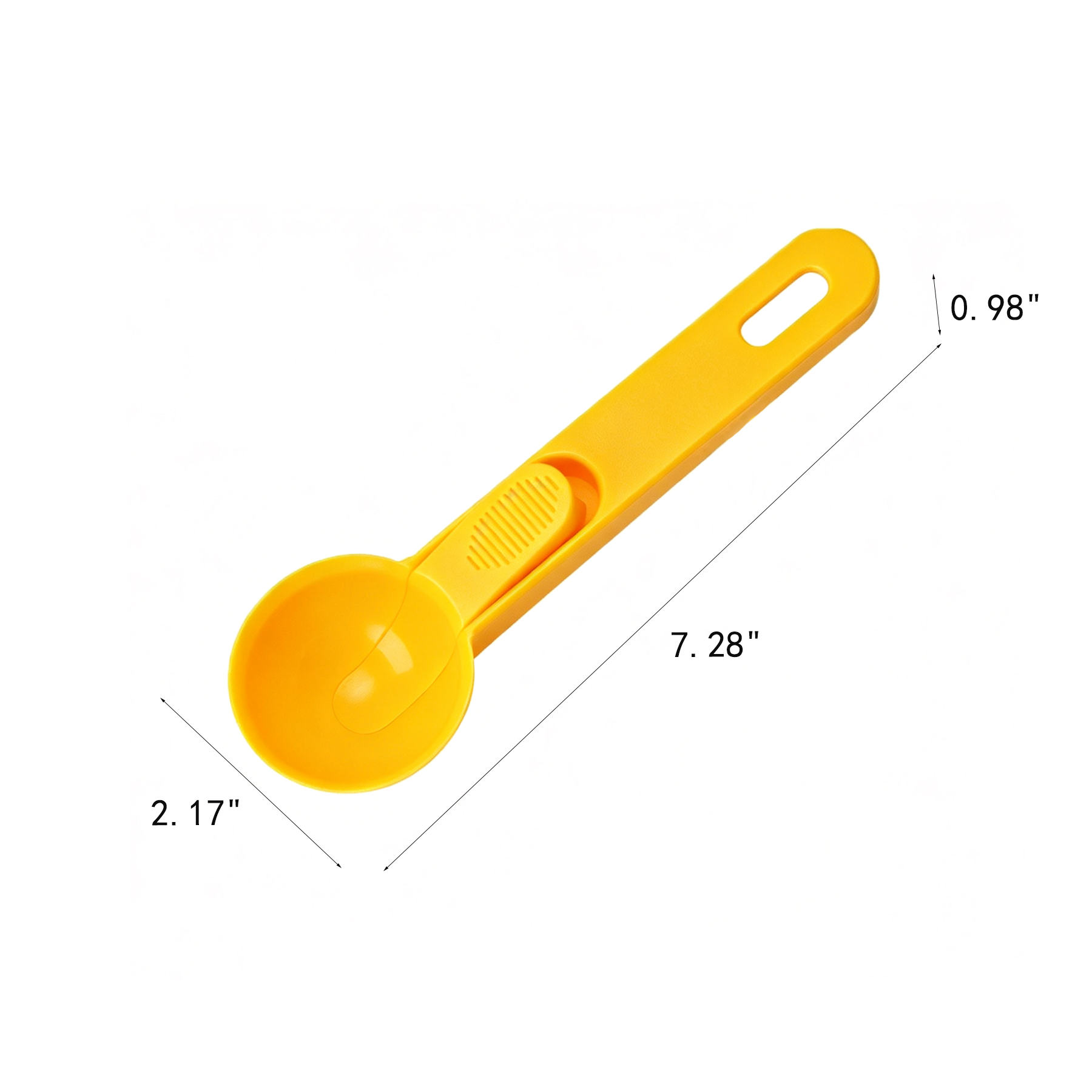 Push Lever Polypropylene Ice Cream Scoop For Desserts - Image 2