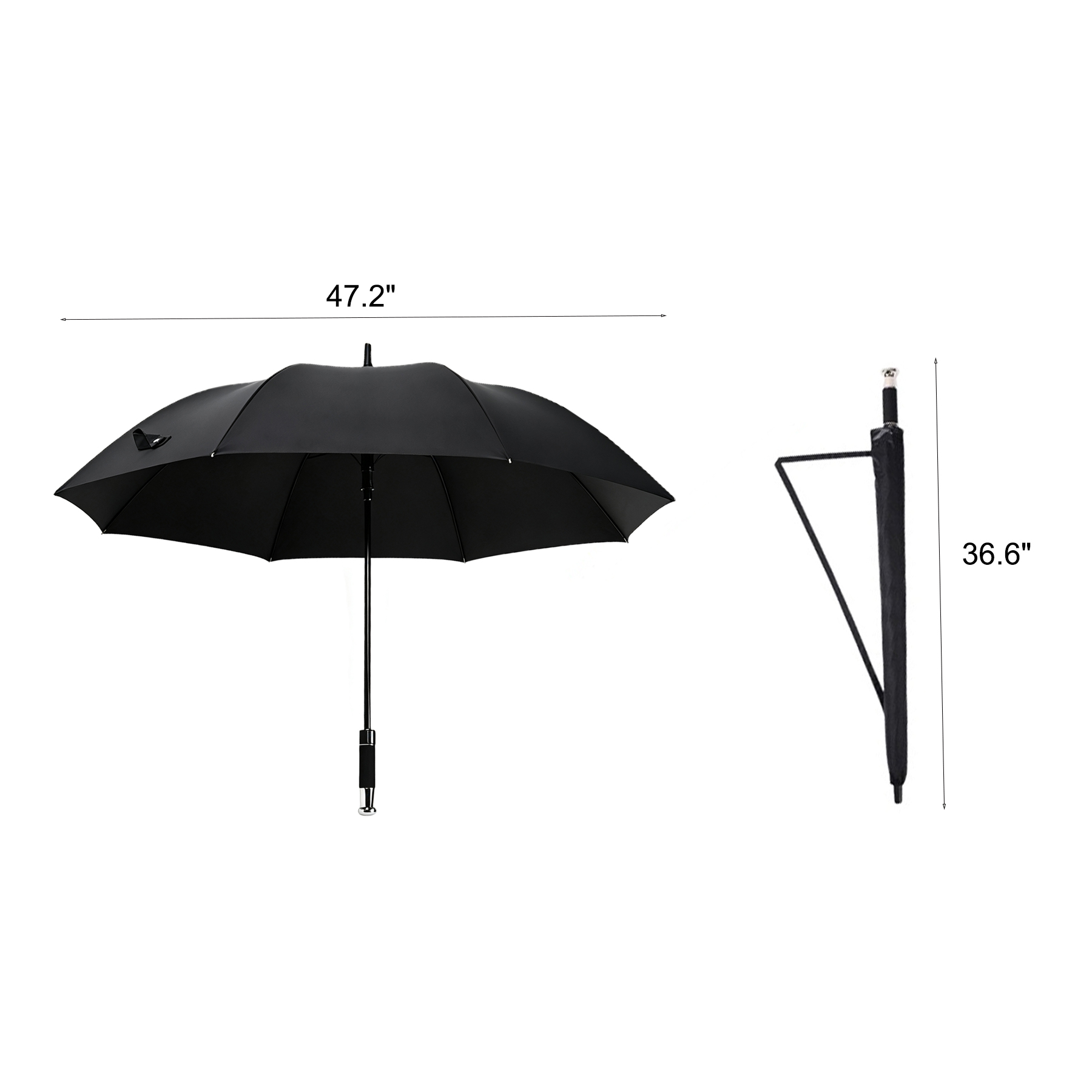 Wind Resistant Golf Umbrella With Automatic Open Button - Image 2