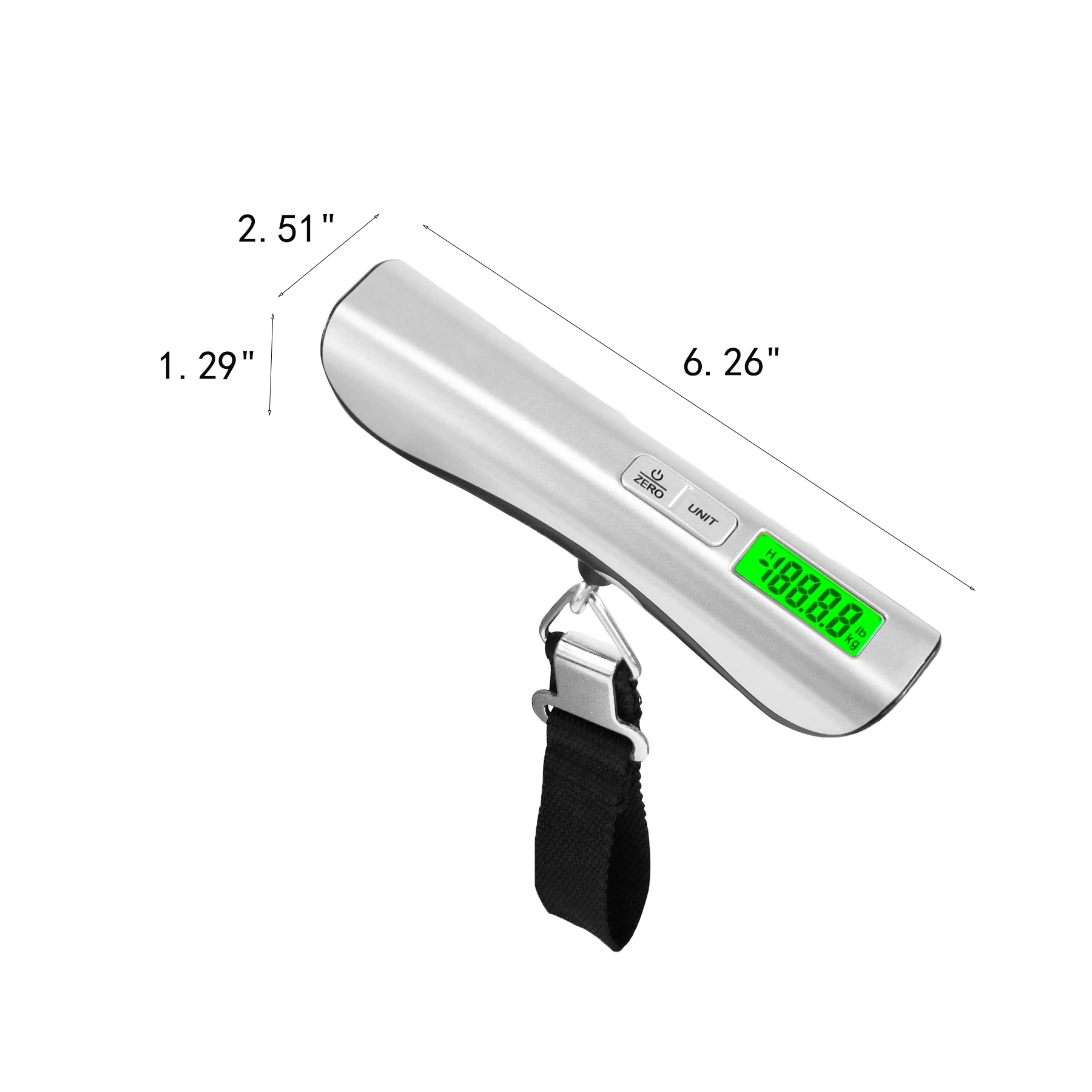 Digital Luggage Scale With LCD Display For Travel Bags - Image 2