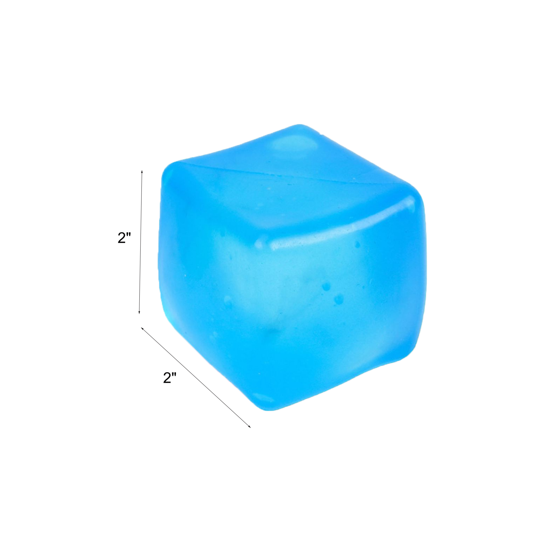 Soft Ice Cube Stress Ball For Sensory Relief And Focus - Image 2