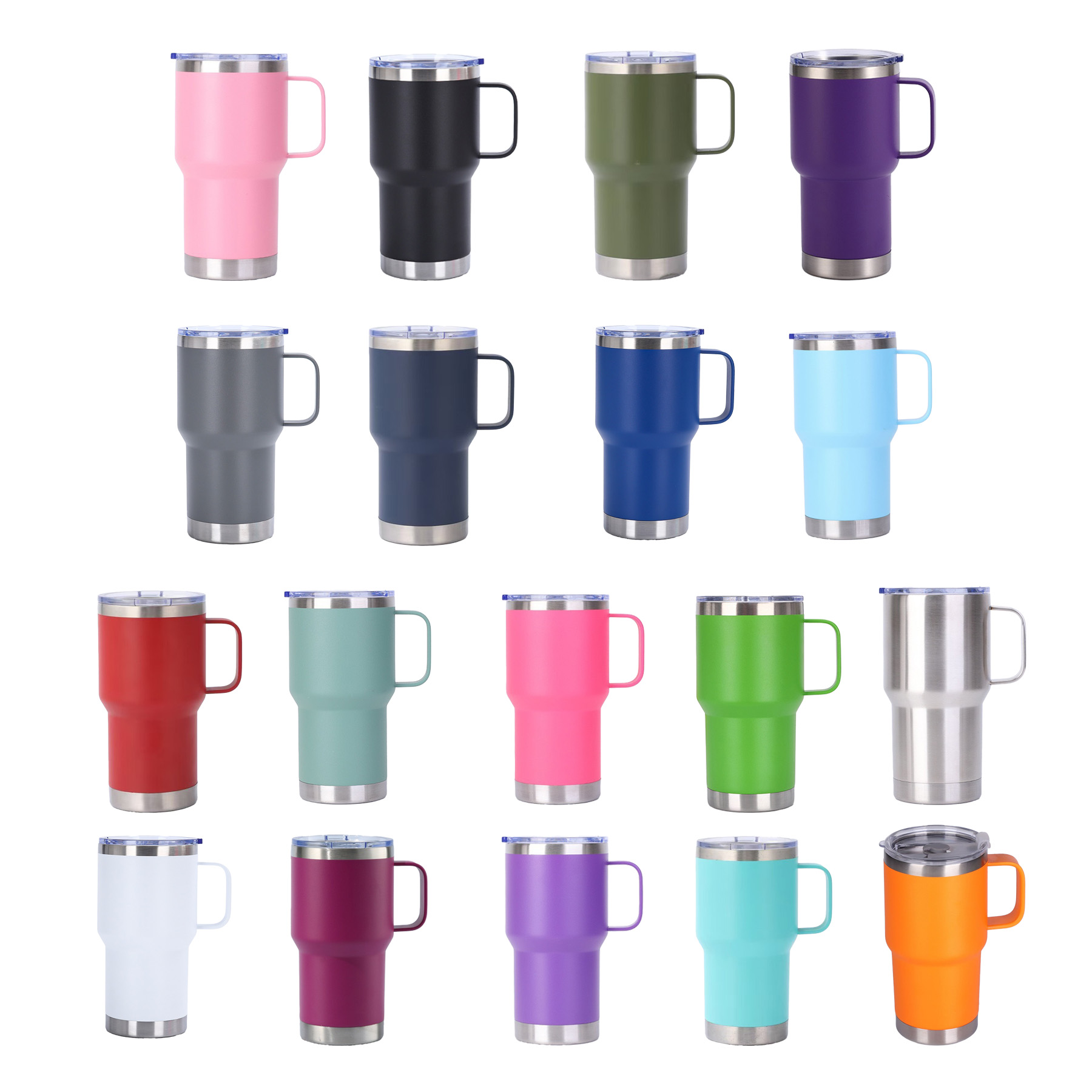 20 Oz Stainless Steel Vacuum Insulated Travel Coffee Mug - Image 3