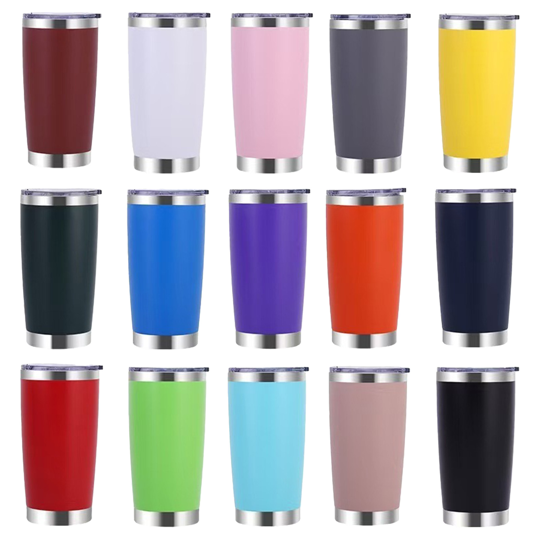 20 Oz Stainless Steel Vacuum Insulated Travel Coffee Mug - Image 3