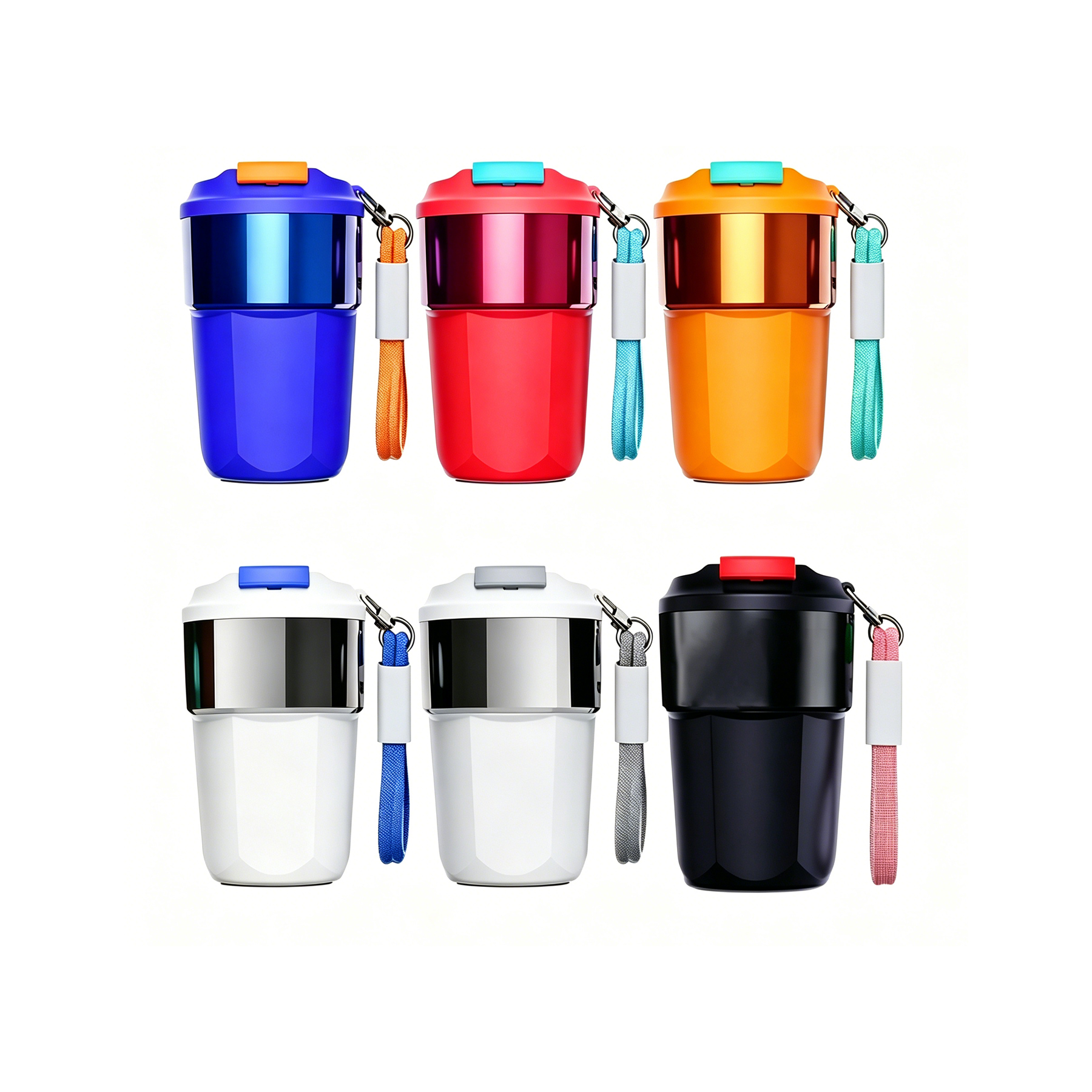 12 Oz Digital Temperature Water Bottle With Screen - Image 3