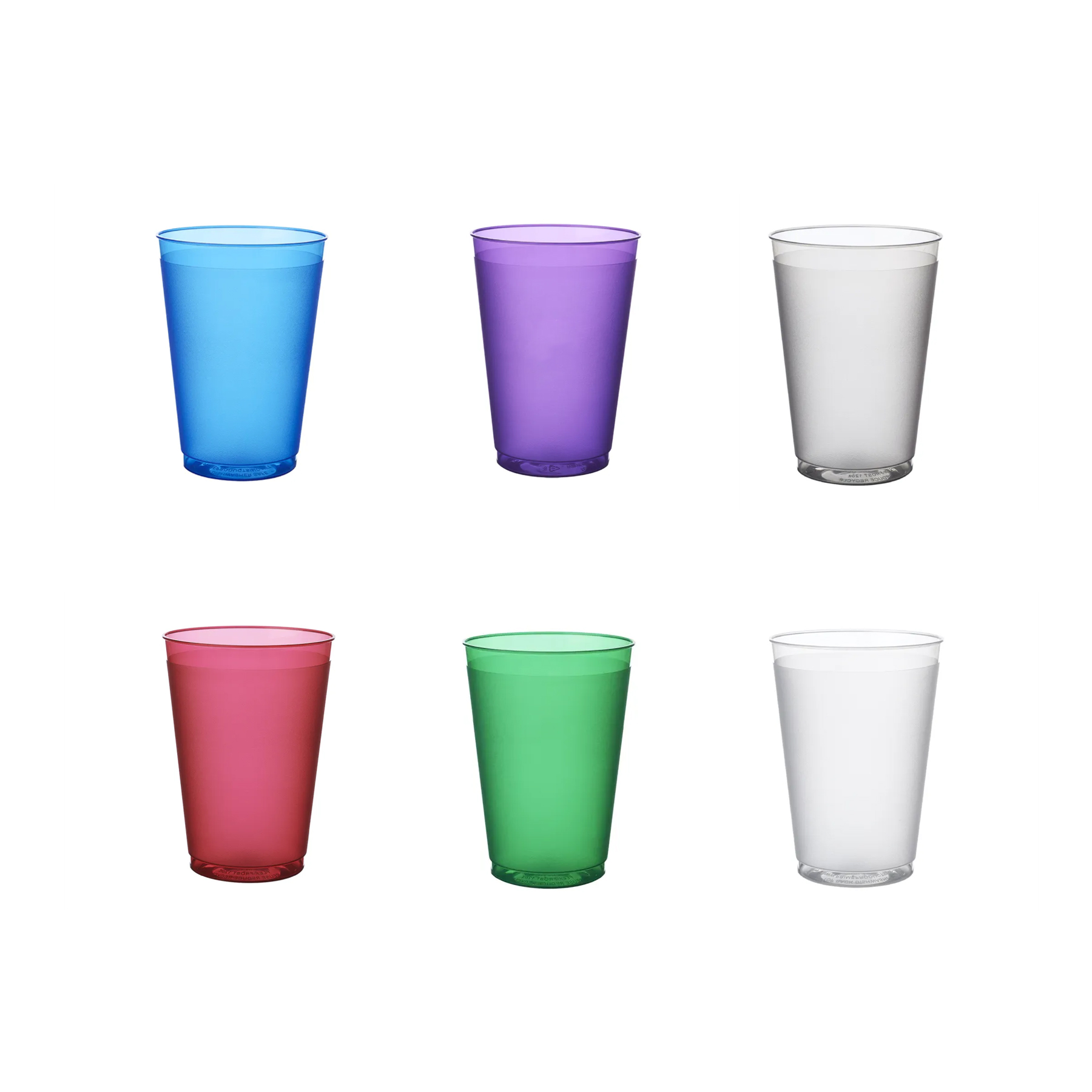 Flexible Frosted 12 Oz Stadium Cup For Event Drinks - Image 3