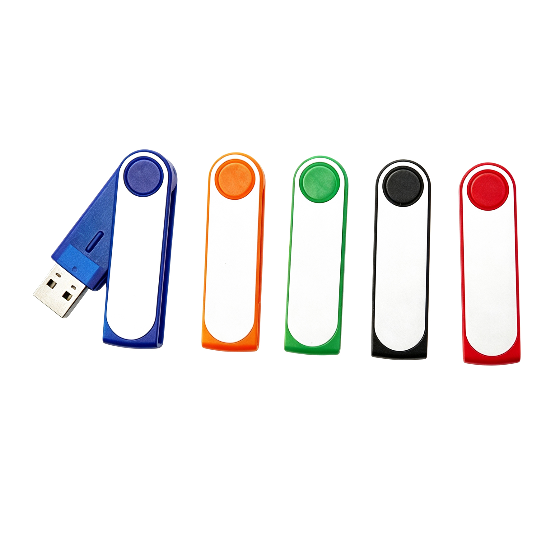 32GB Translucent Swivel USB Flash Drive For Data Kits - Image 3