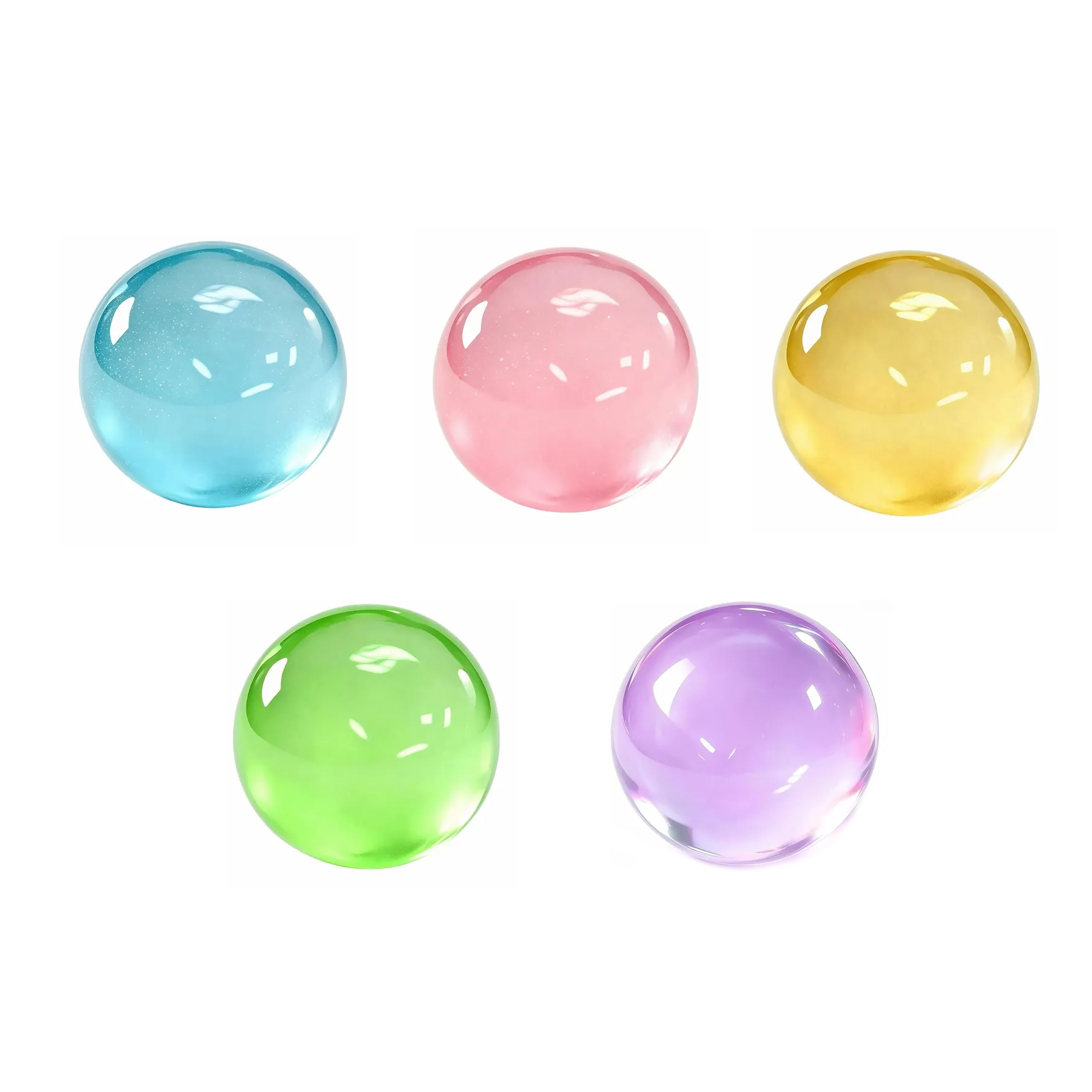 Slow Rebound Coconut Oil Sensory Stress Relief Ball - Image 3