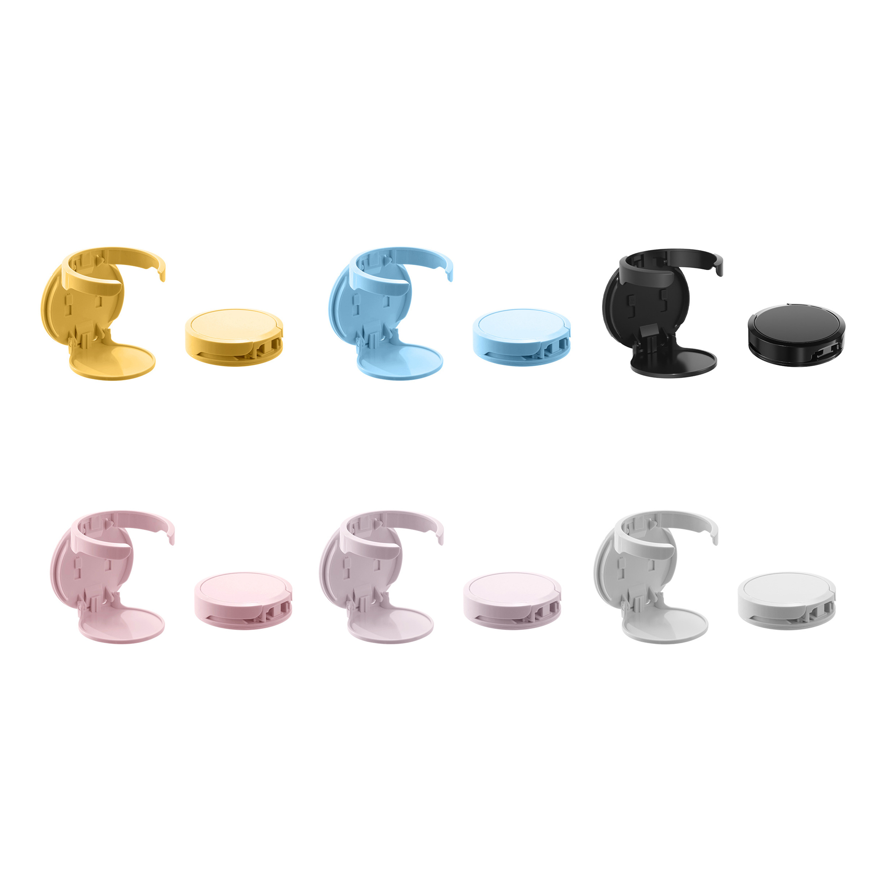 Foldable Wall Mounted Cup Holder For Small Spaces - Image 3