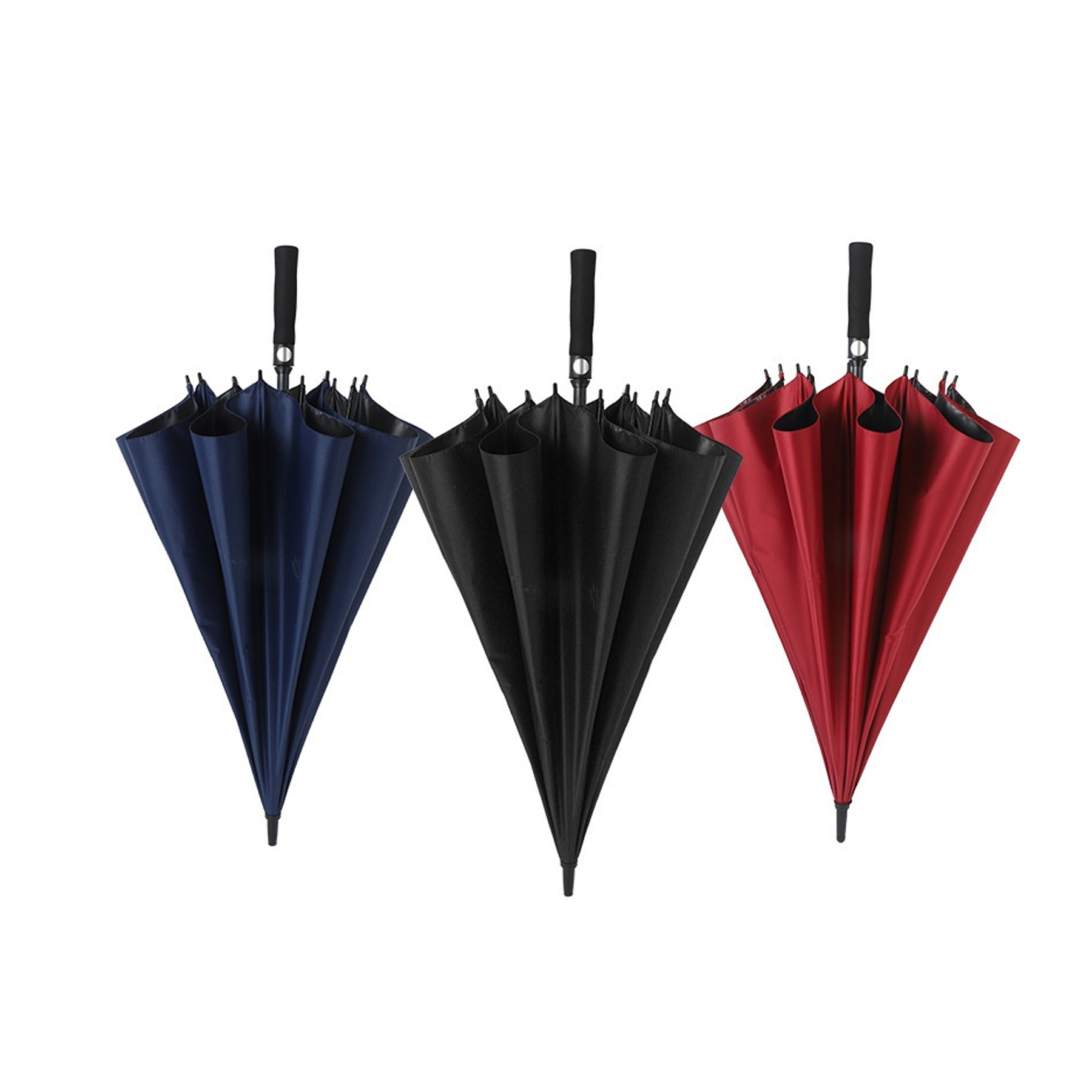 Wind Resistant Golf Umbrella With Automatic Open Button - Image 3