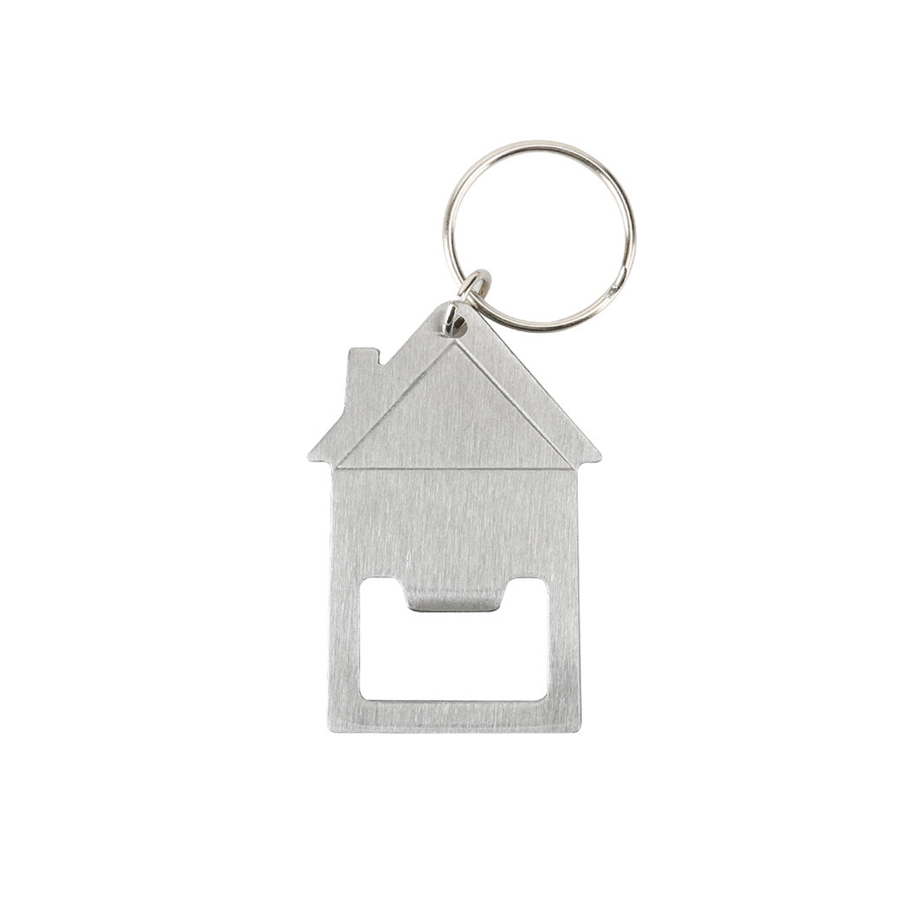 House Shaped Metal Bottle Opener Keychain For Realtors - Image 3