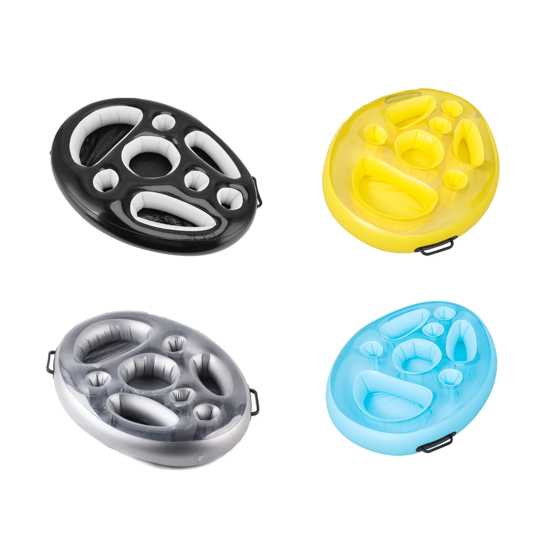 Inflatable Floating Snack Tray For Pool Party Drinks - Image 3
