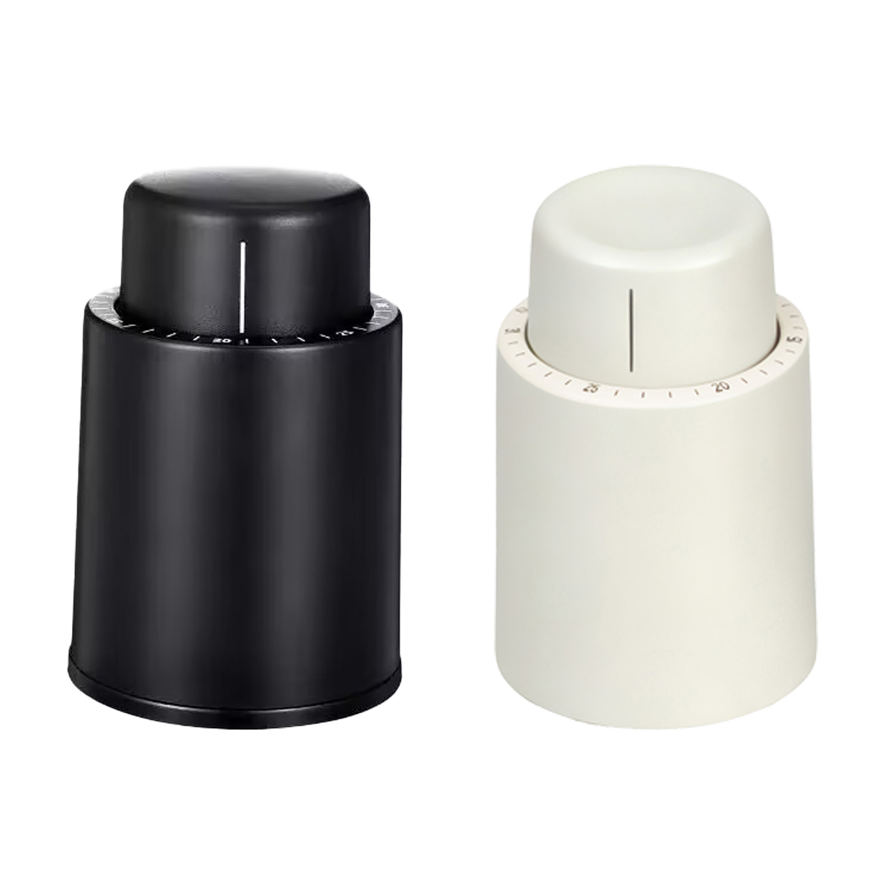 Reusable Vacuum Wine Bottle Stopper With Date Dial - Image 3